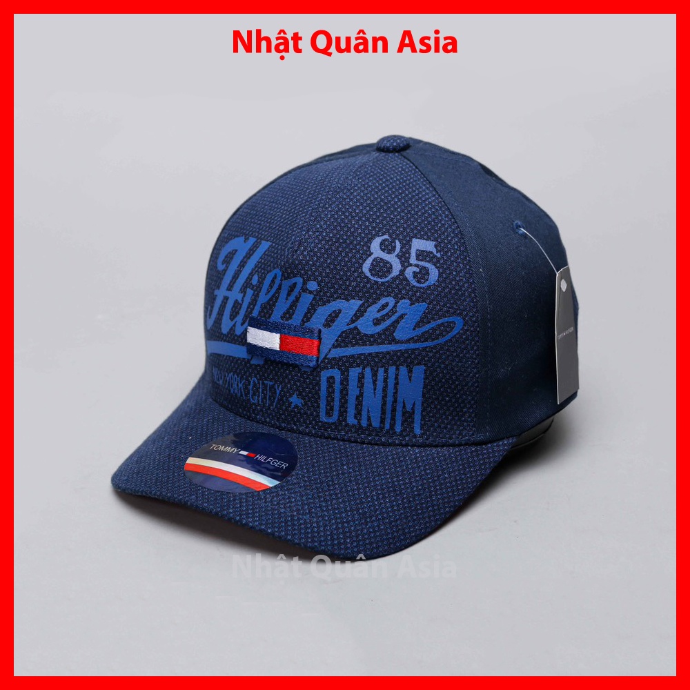 Nón lưỡi trai Tommy Hilfiger 85 chữ chìm New York city Denim bít đuôi - Nhật Quân Asia nhatquanasia capman