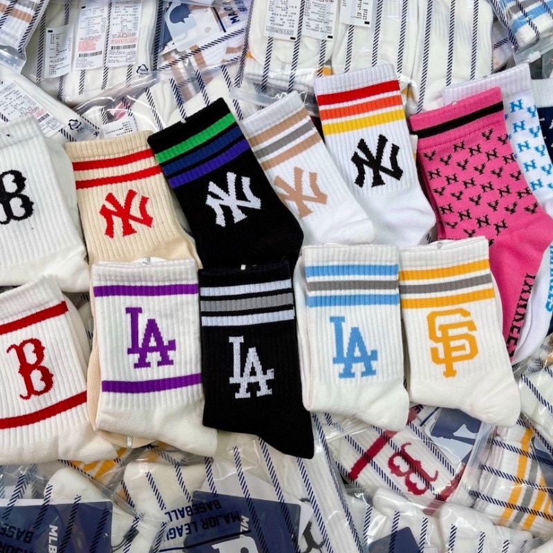 Tất MLB  Tất NY LA Boston - Vớ Hàn Quốc Bóng Chày