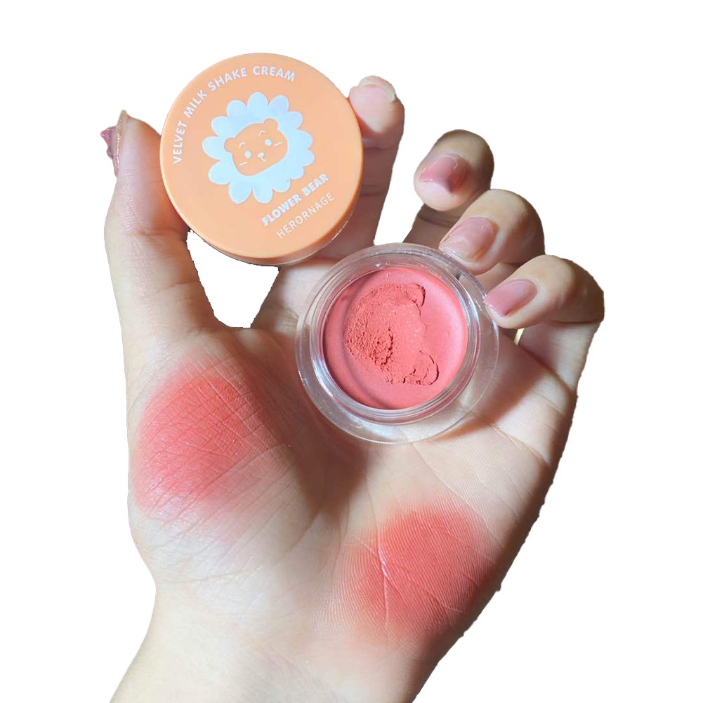 Phấn Má Hồng Đơn Sắc Tự Nhiên Có Thể Sử Dụng Làm Phấn Mắt Màu Lì JP5