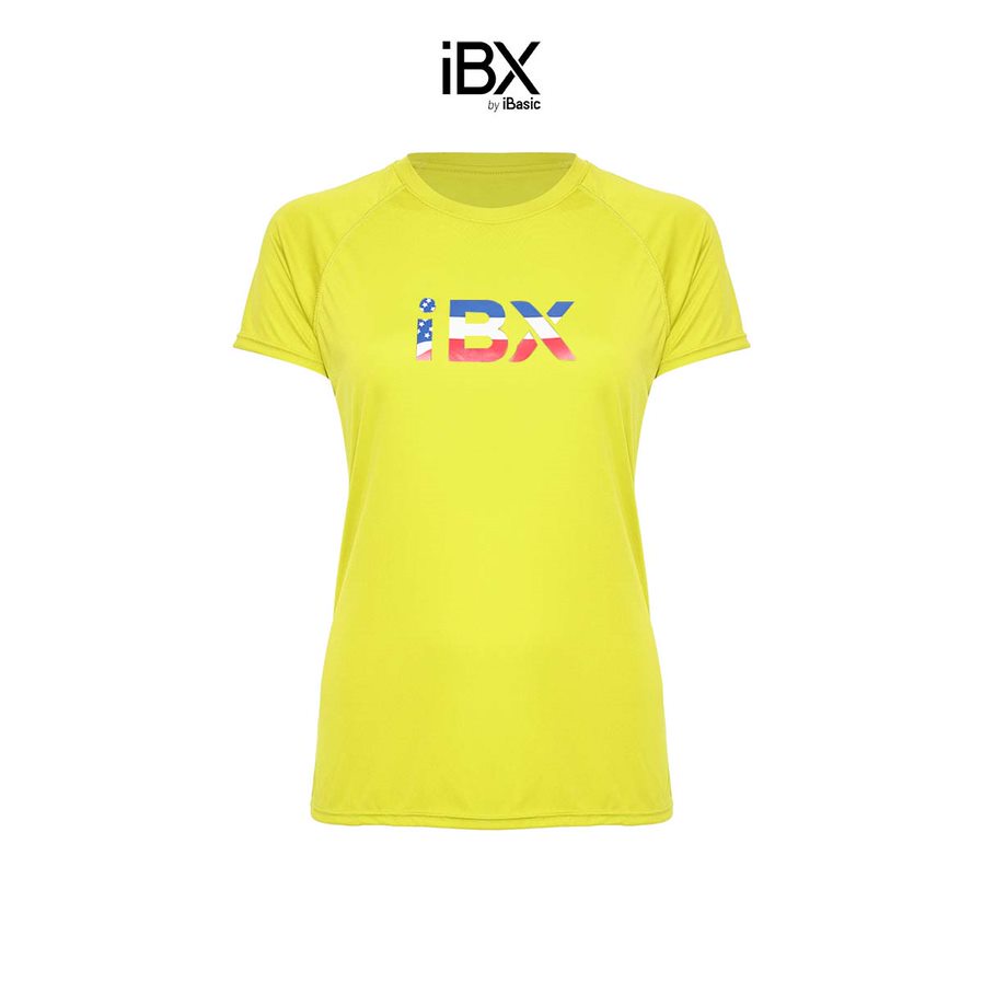 Áo thun nữ thể thao tay ngắn iBasic IBX045