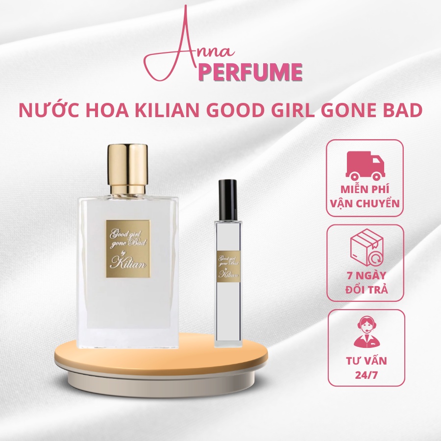 Nước Hoa Nữ Rắn Trắng Kilian Good Girl Gone Bad, mùi hương quyền lực sang trọng, Mẫu thử 10 ml, 20 ml - Anna Perfume