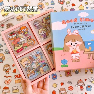 Sticker cute dán nhãn dùng để trang trí