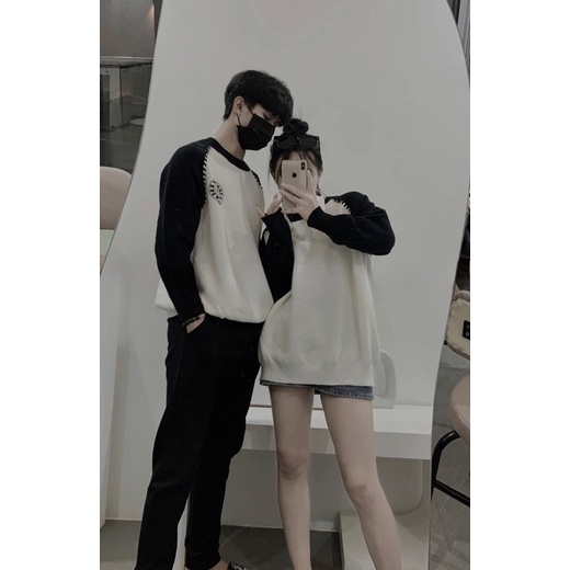 Áo Len Pha Tay Chom QC