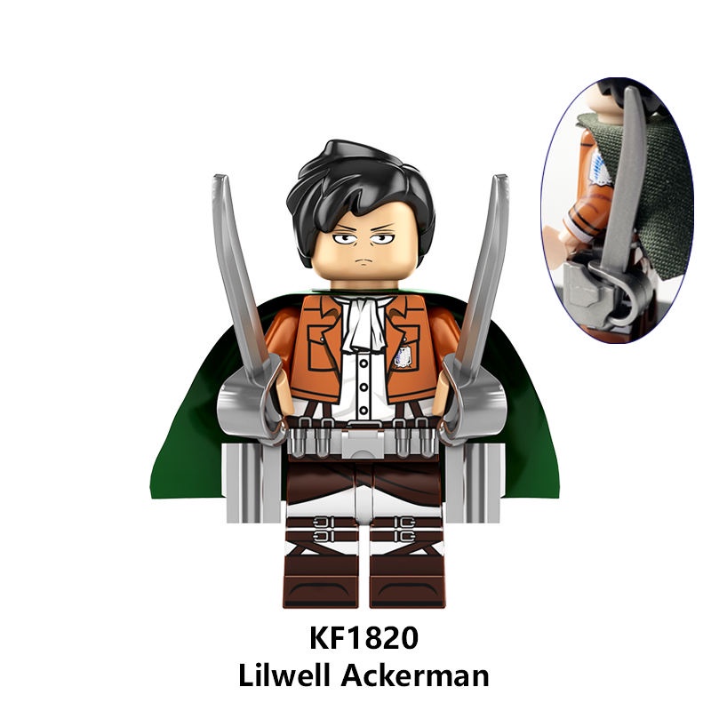 Mới Mô Hình Đồ Chơi Nhân Vật Attack On Titan KF6174