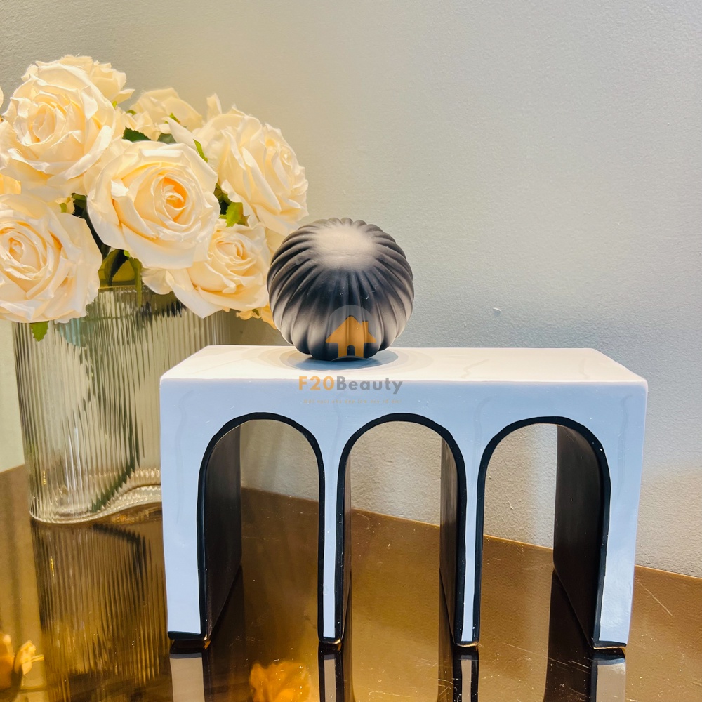 Đồ trang trí tượng nghệ thuật thành Babylon hiện đại decor phòng khách - Shop Home Decor