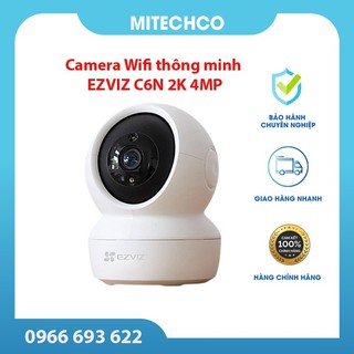 Camera quay 360 độ wifi EZVIZ C6N 4MP 2K, đàm thoại âm thanh 2 chiều, xoay theo đối tượng chuyển động