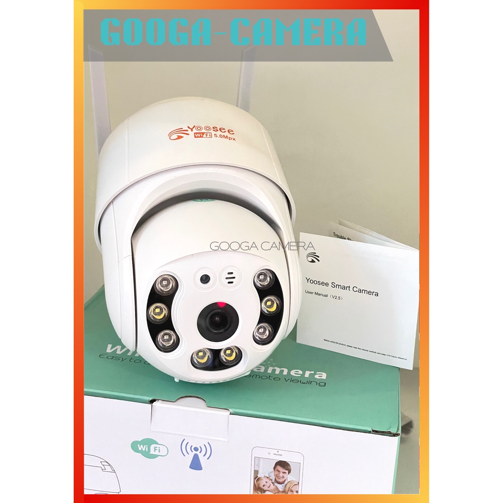 Camera yoosee ngoài trời Full HD 1080P - 2.0MP quay đêm có màu hình ảnh sắc nét