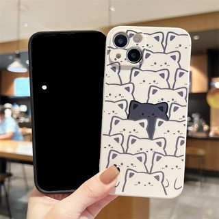 Ốp Lưng Silicon Iphone/android Màu Bảo Vệ Camera Pola Cats