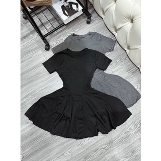 Đầm xòe chiết eo tôn dáng baby