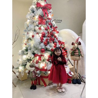 Váy Noel Cho Bé-Váy Diện Tết