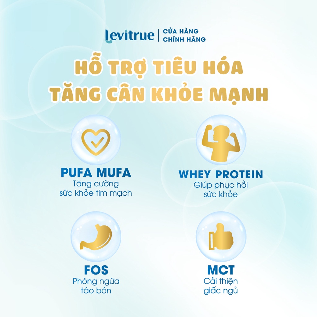 [Sản phẩm mới] Sữa bột Synolac Gold Levitrue - hộp 800g