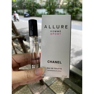 Nước hoa nam mini allure homme sport 20ml nước hoa nam thơm lâu allure home sport nam tính