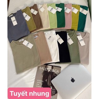 áo thun 3158, áo thun oversize, áo thun cotton khô, áo thun trơn