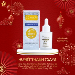 HUYẾT THANH 7 NGÀY DƯỠNG TRẮNG DA QUEENIE SKIN