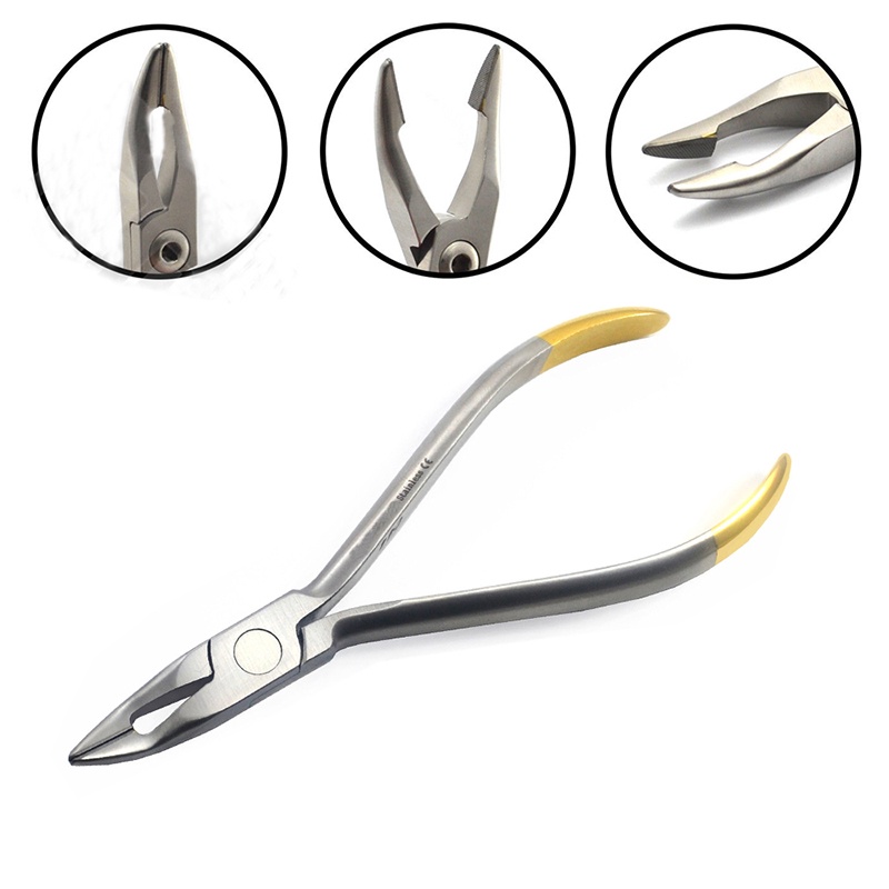 1 pc Dental Weingart Pliers Orthodontic Tools With TC Head Stainless Steel Pliers Arch Bending Plier