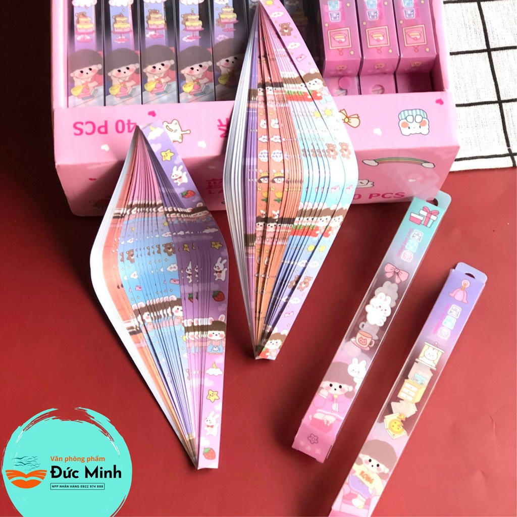 Giấy gấp sao, nhiều màu hoạt hình - origami star paper văn phòng phẩm dễ thương Quế Anh