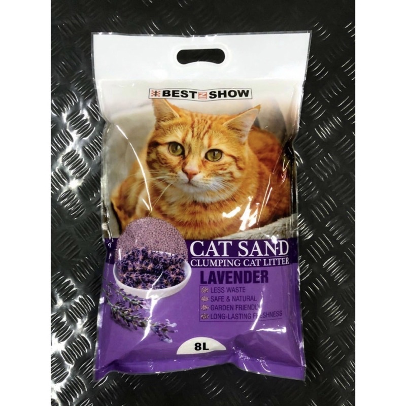 Cát đất sét vệ sinh dành cho mèo BEST IN SHOW / BIS Cat Sand 8L - Sản xuất theo công nghệ Úc🇦🇺 - Pika Petshop
