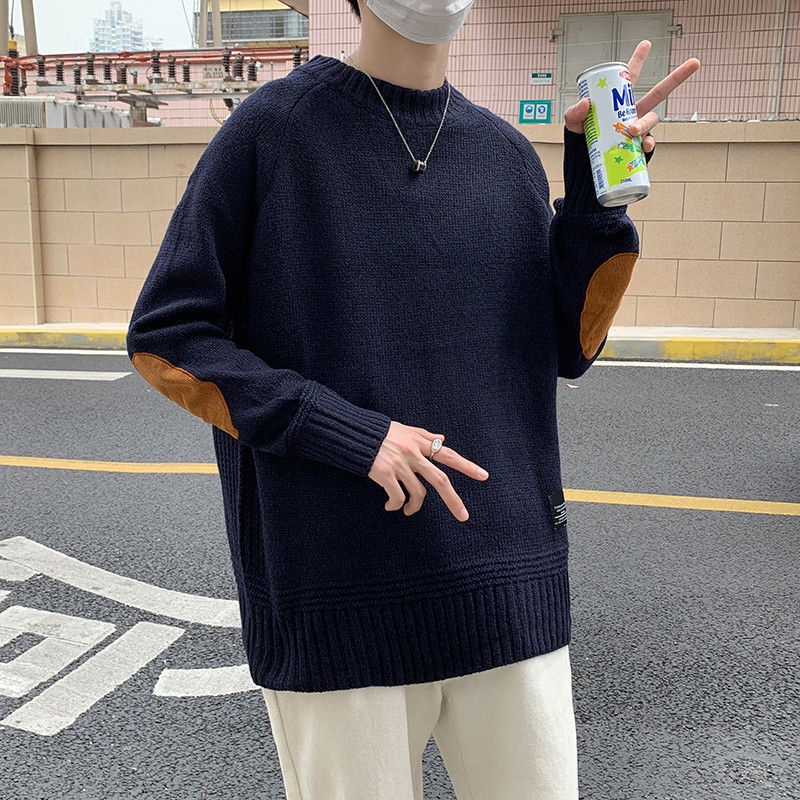 Áo Sweater Dệt Kim Dày Dặn Plus Size Giao Hàng Ngay Lập Phương [Giảm Giá 45%] Phiên Bản Mới Hàn Quốc Cho Nam