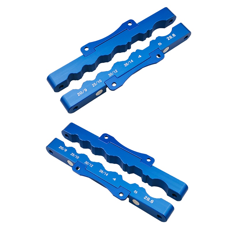 1 Phụ Kiện Cố Định Pê Đan Xe Đạp Bằng Hợp Kim Nhôm Màu Xanh Dương Tiện Dụng