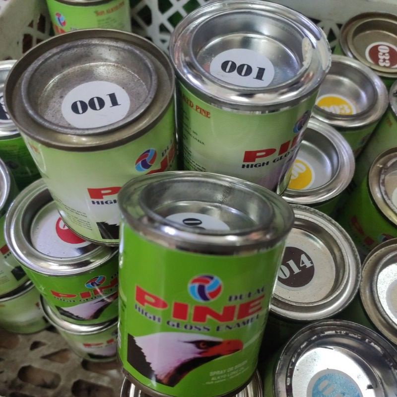 Sơn Alkyd Pine màu trắng, mã 001