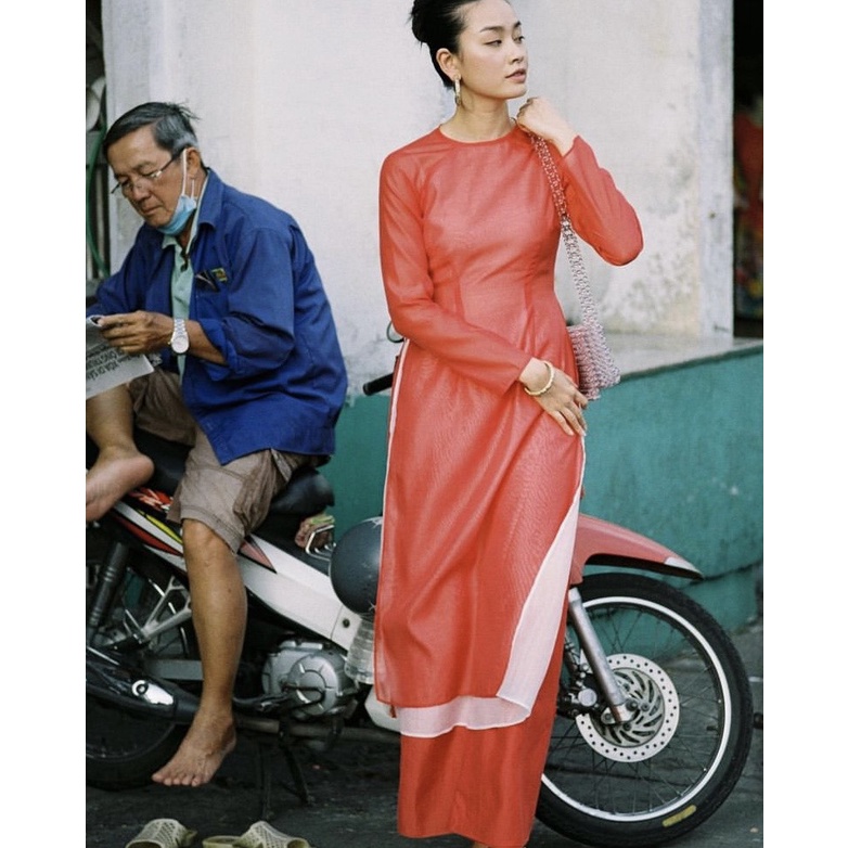 Áo dài TheBlueTshirt XUÂN THÌ