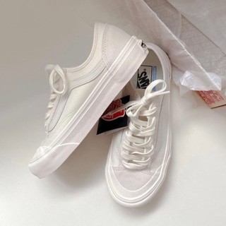 GIÀY VAN.S STYLE 36 DECON WHITE LAI AU [ FULL BOX + FREE SHIP ]