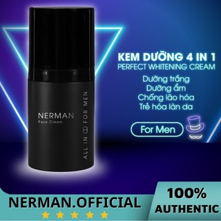 Nerman - Kem dưỡng trắng, giảm thâm, mờ sẹo nam Nerman Perfect Whitening Cream ( 50g ) - Hàng Chính Hãng