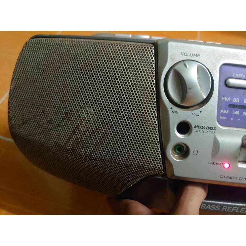 Đài CD Radio Cassette Sony CFD-V7 sưu tầm