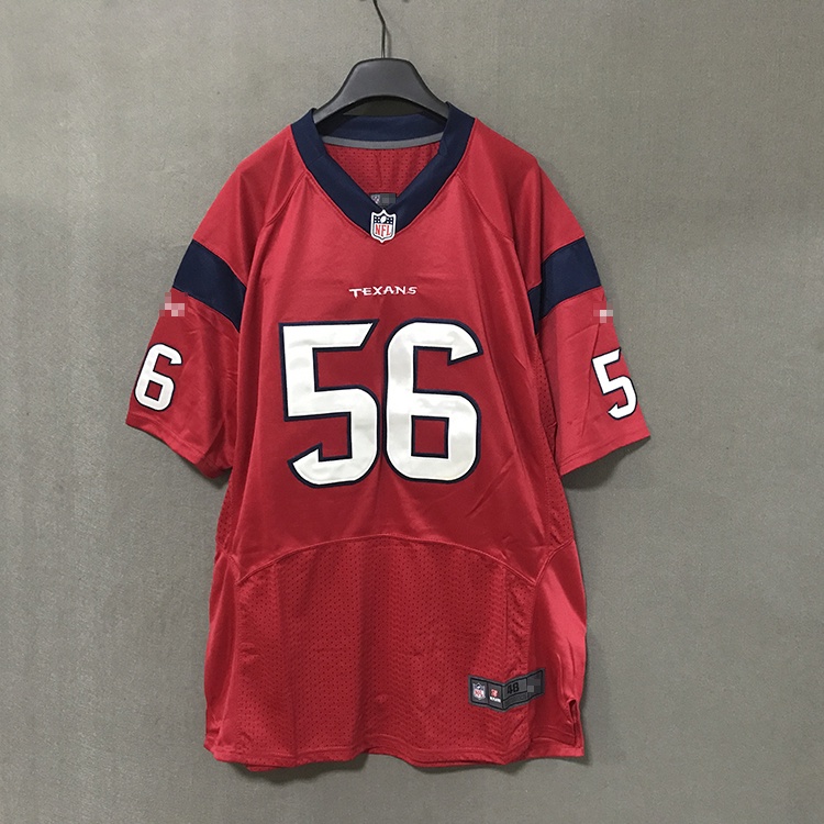 Áo bóng đá Mỹ Áo bóng bầu dục Hip Hop Áo thun dáng rộng nửa tay ulzzang