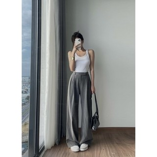    LINK MỚI   Quần tây ống rộng - áo balo trắng 