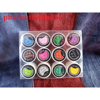Gel vẽ móng p.y 1 set có 12 màu