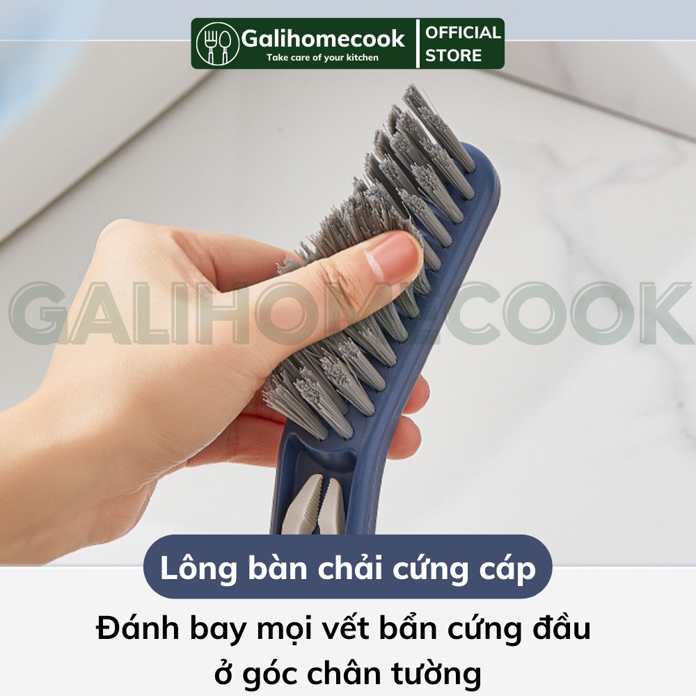 Bàn chải góc tường, khe hở sàn nhà phòng tắm, nhà bếp tiện lợi | Galihomecook