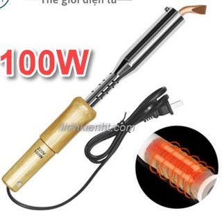 Mỏ hàn cán gỗ 100w 220V chuyên dụng cho mối hàn to loại tốt