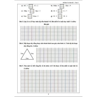 Sách - Đề kiểm tra Toán 2 học kì 2