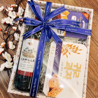 khay quà Tết 3 món