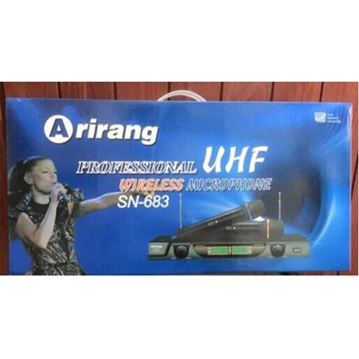 Micro không dây Arirang SN 683 là thiết bị micro có độ nhạy cao và chống hú rít cực tốt, chống nhiễu hiệu quá