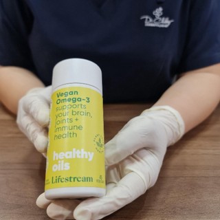 Viên Omega 3 thuần chay từ tảo biển Lifestream Vegan Omega 3 45 viên Dr Chubby