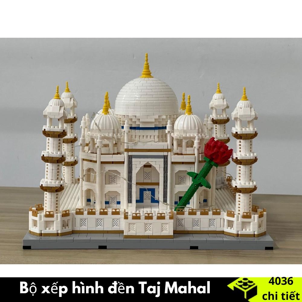 [4036 Chi Tiết] ĐỒ CHƠI XẾP HÌNH LẮP RÁP KIẾN TRÚC KỲ QUAN THẾ GIỚI ĐỀN MỘ TAJ MAHAL ẤN ĐỘ