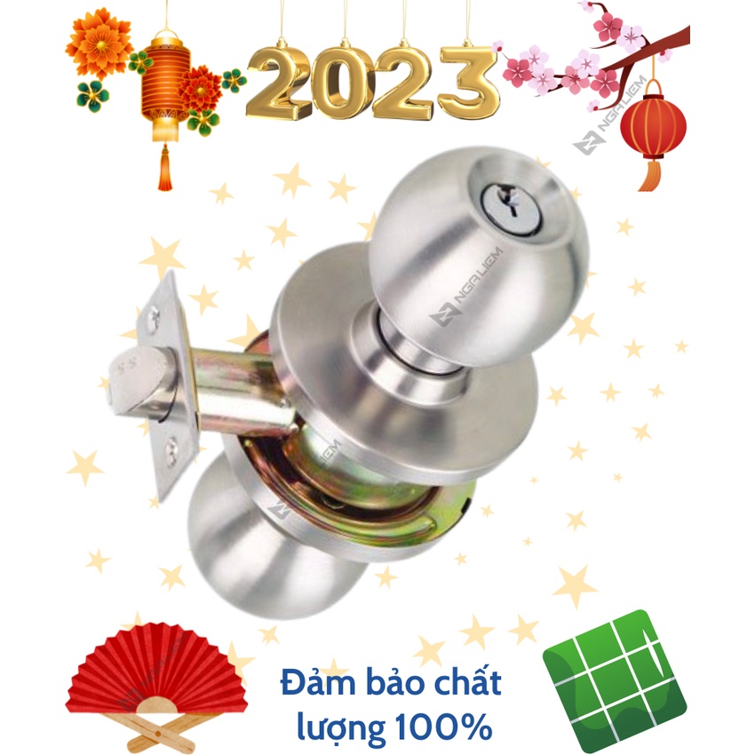 Khóa Tay Nắm Tròn 5881 SS New NEO