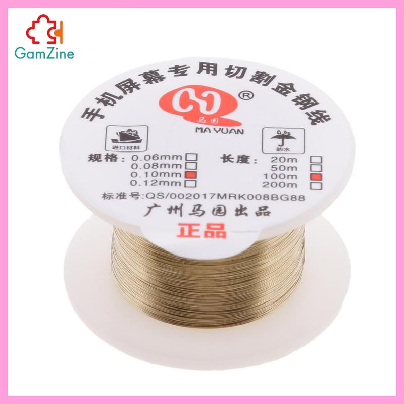 Dây cắt hợp kim Màn hình điện thoại di động Sửa chữa tách kính 0,1mm