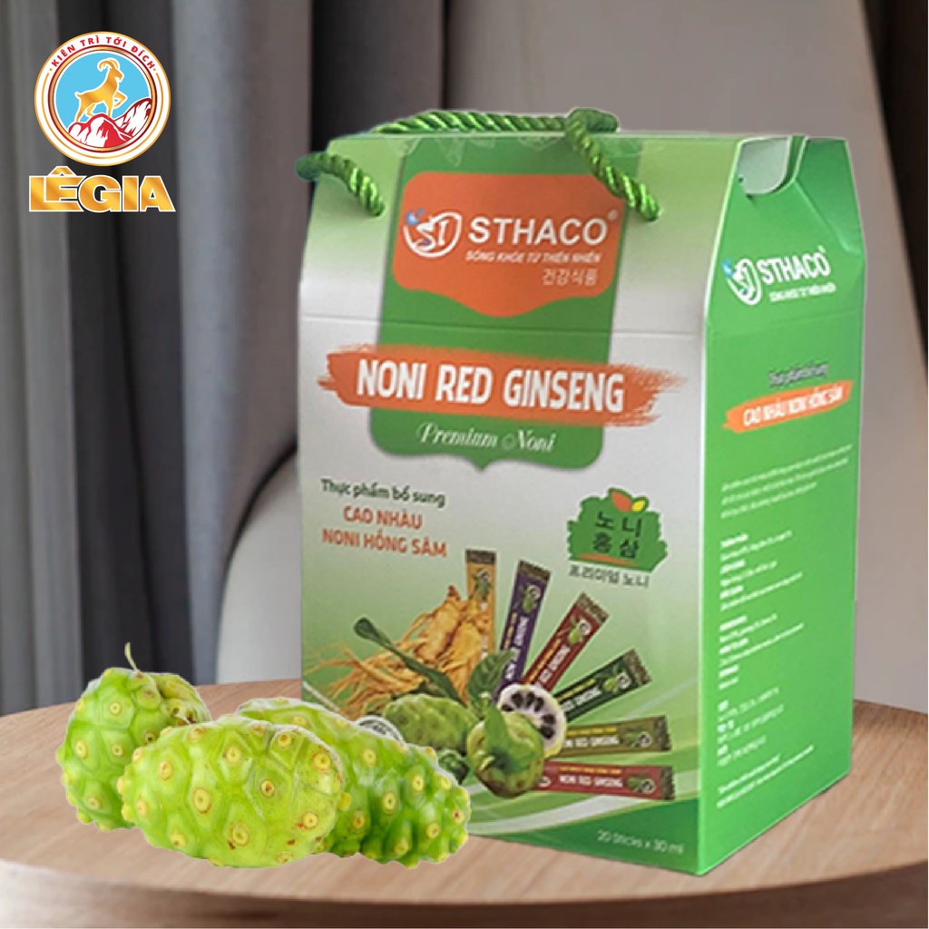 Cao Nhàu Noni Hồng Sâm Sthaco 600g