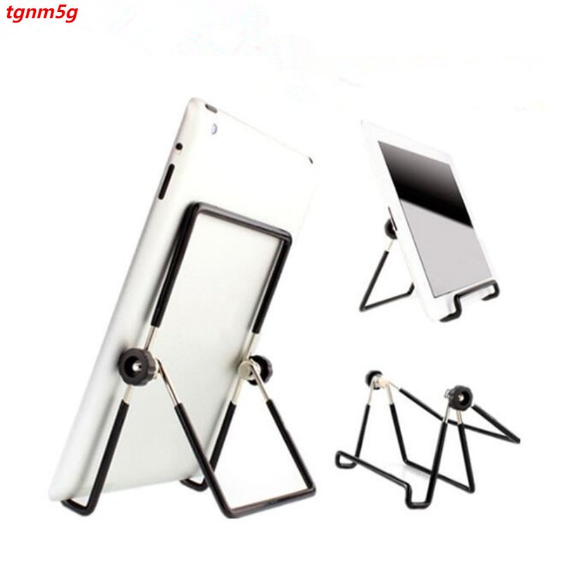 Giá Đỡ Máy Tính Bảng / Điện Thoại / Máy Tính Bảng Bằng Dây Kim Loại Xoay Được Sáng Tạo