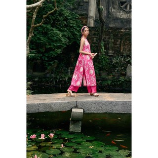 OLV - Áo dài Chu Sa (Không kèm quần)