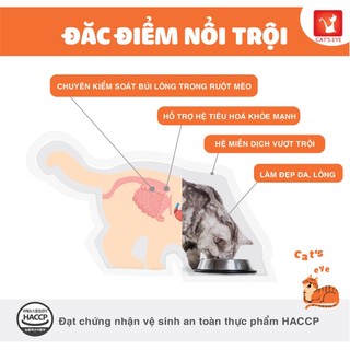 [1KG] HẠT KHÔ CATEYE CHO MÈO MỌI LỨA TUỔI HÀN QUỐC