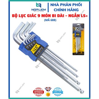 Bộ lục giác 9 món bi dài – ngắn 688 ls+