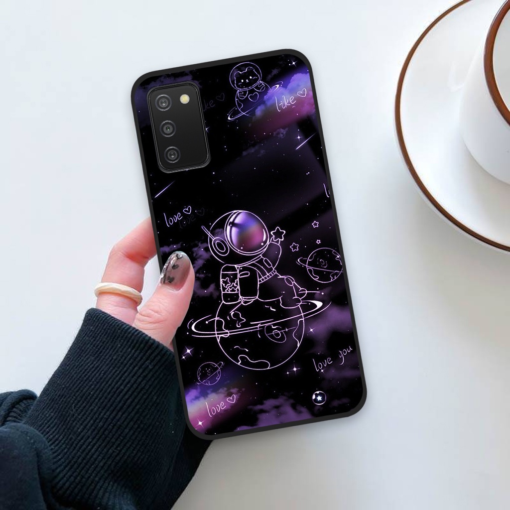 Ốp lưng Samsung Galaxy A03s / A02s / M02s, ốp điện thoại samsung hoạ tiết vũ trụ, ốp lưng nhựa dẻo