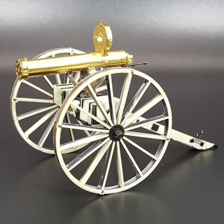 Mô Hình Kim Loại Lắp Ráp 3D Súng Nòng Xoay Gatling Gun 1862