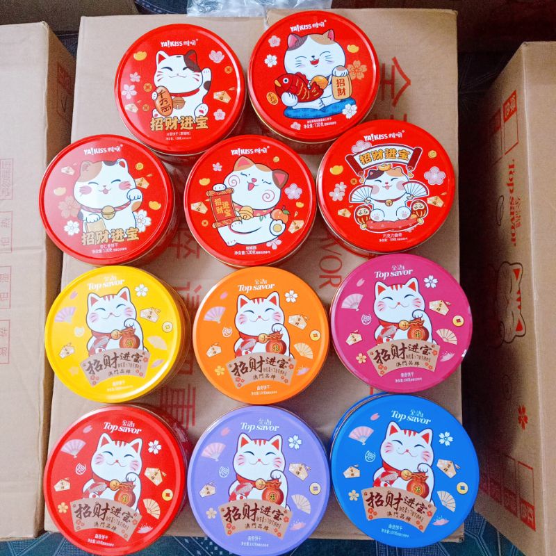 Bánh Quy Bơ Mèo Thần Tài YA!KISS