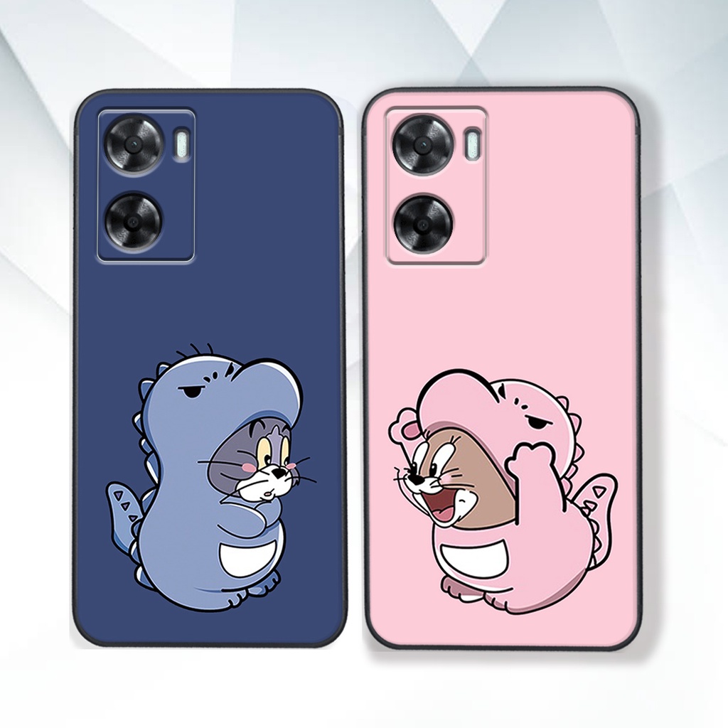 Ốp lưng Oppo A57 4G 2022 / A77 4G / A77S in hình tom&jerry , con vịt , vũ trụ SIÊU CUTE