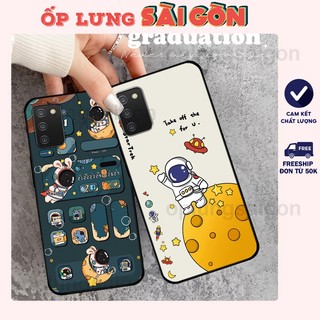 Ốp lưng Samsung A02s - Samsung A03s in hình phi hành gia vũ trụ cute, hottrend.
